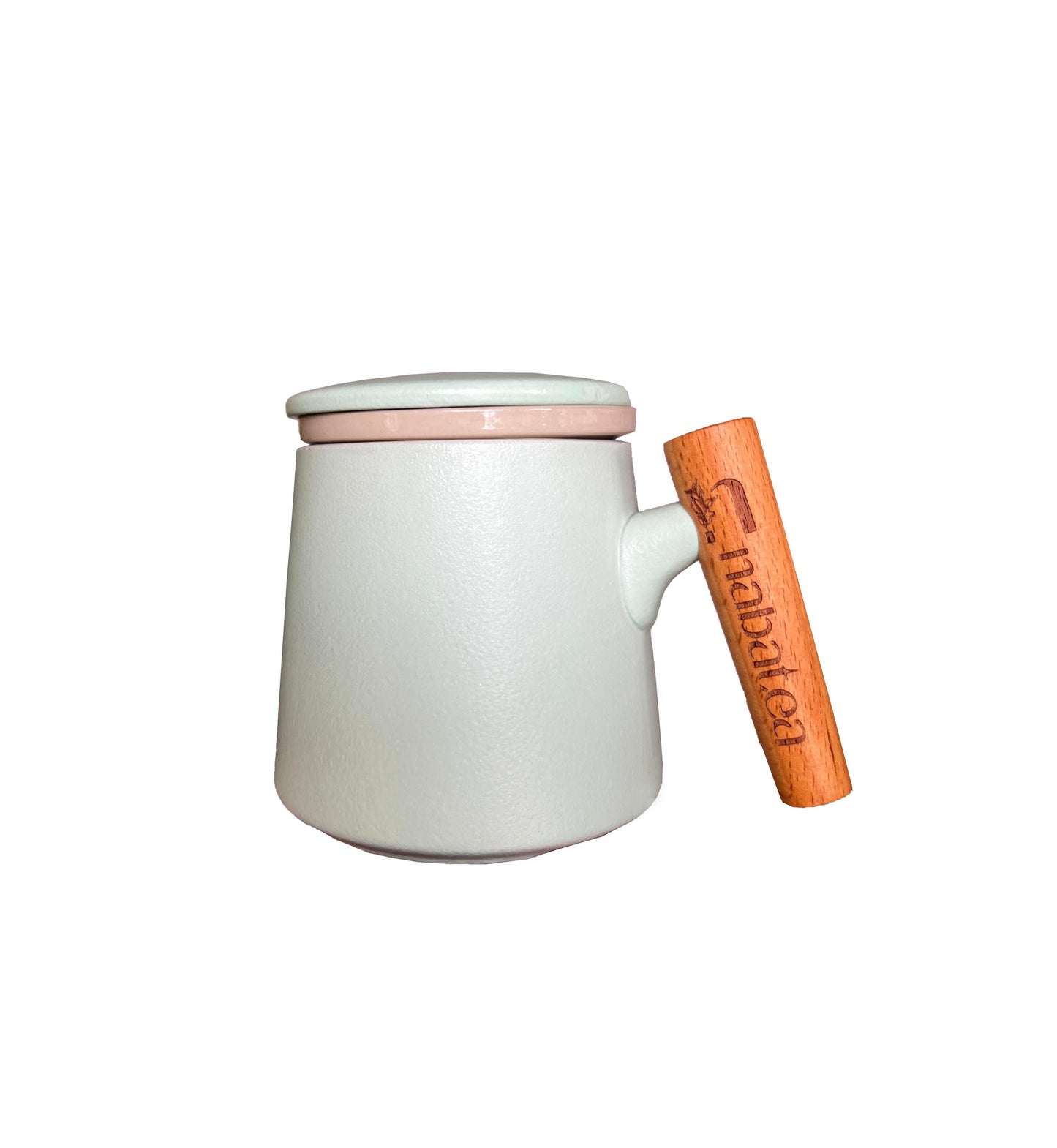 Ceramic Mug with Infuser and Lid