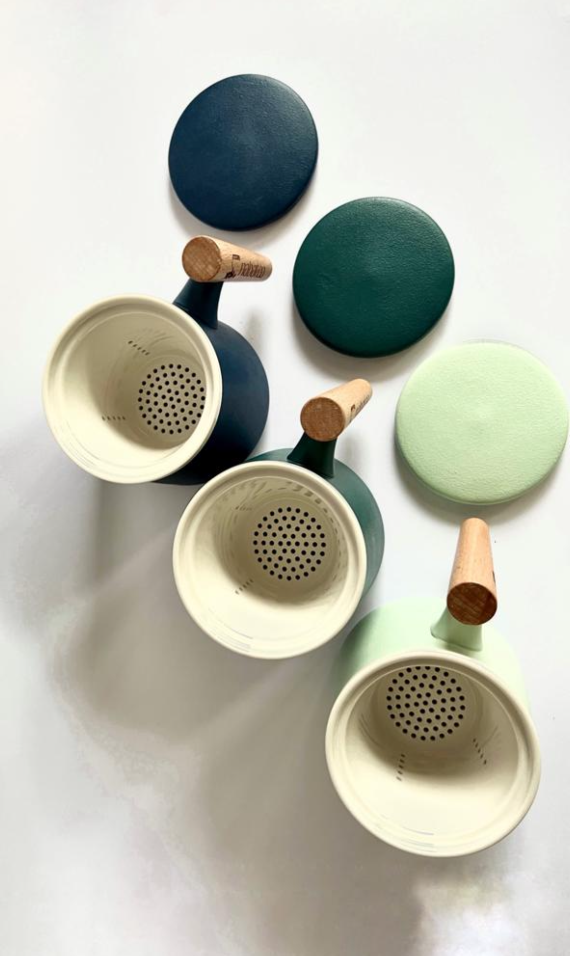 Ceramic Mug with Infuser and Lid