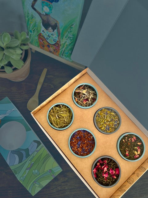 Tea Gift Box (6 Flavors) + Our Signature Mug