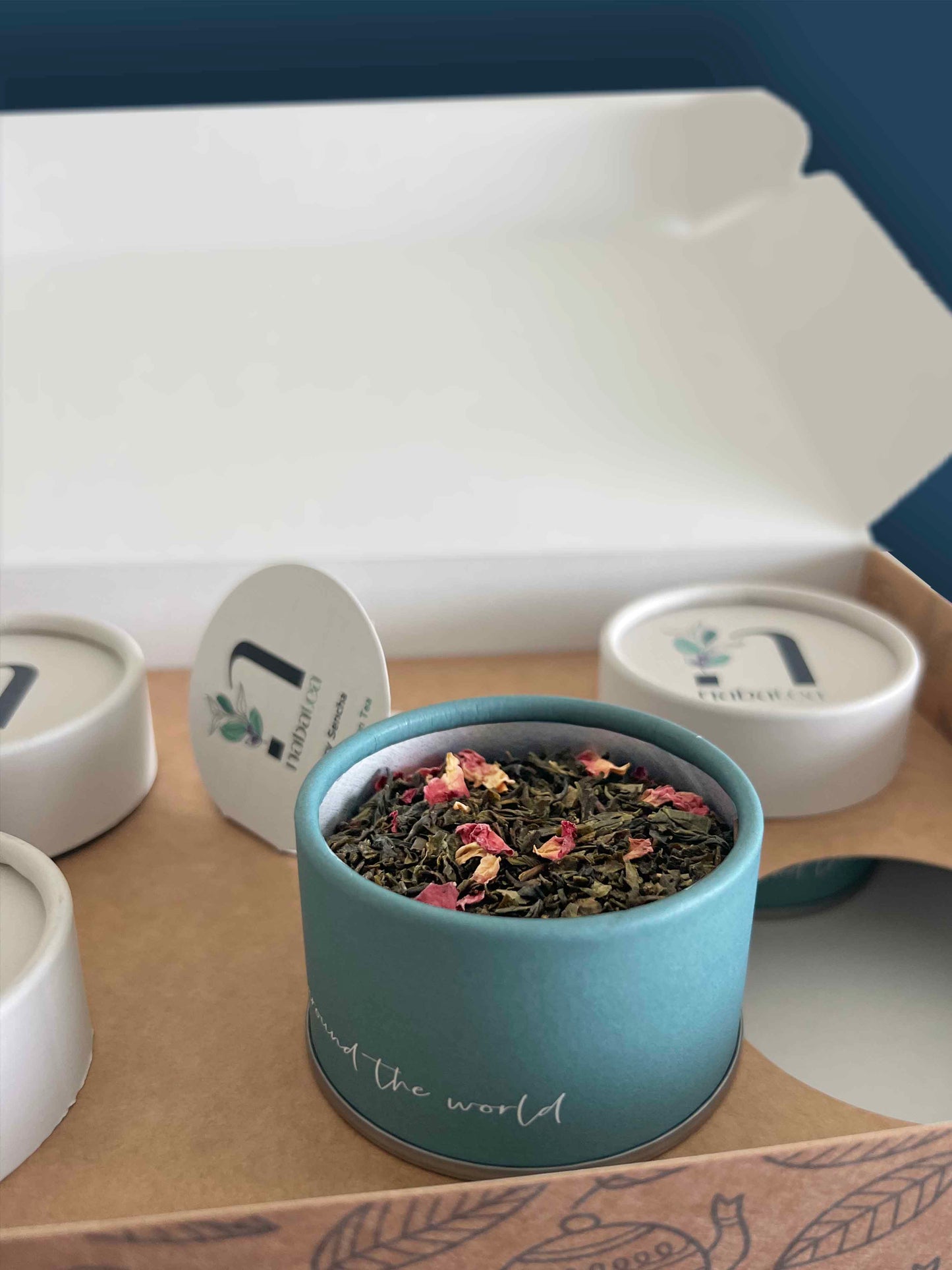 Tea Gift Box (4 Flavors) + Our Signature Mug