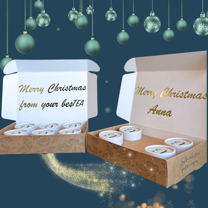 Christmas Tea Box (6 Flavors) + Our Signature Mug
