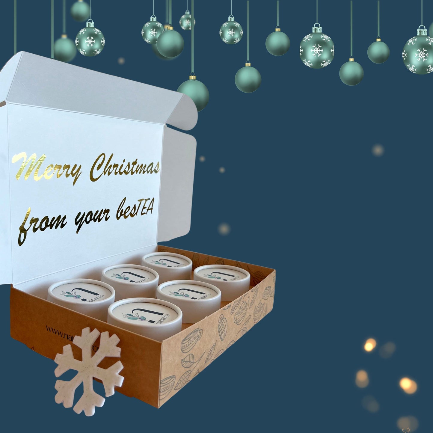 Christmas Tea Box - 6 Flavors