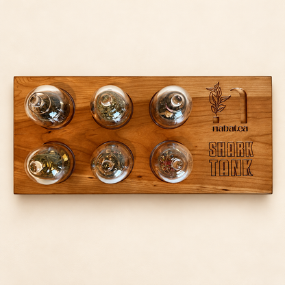 Tea Tray Display + 6 Medium Tea Containers