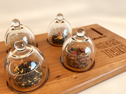 Tea Tray Display + 6 Medium Tea Containers