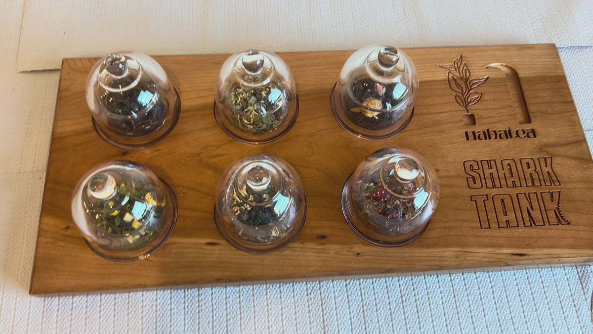 tea tray display for B2B and restaurants