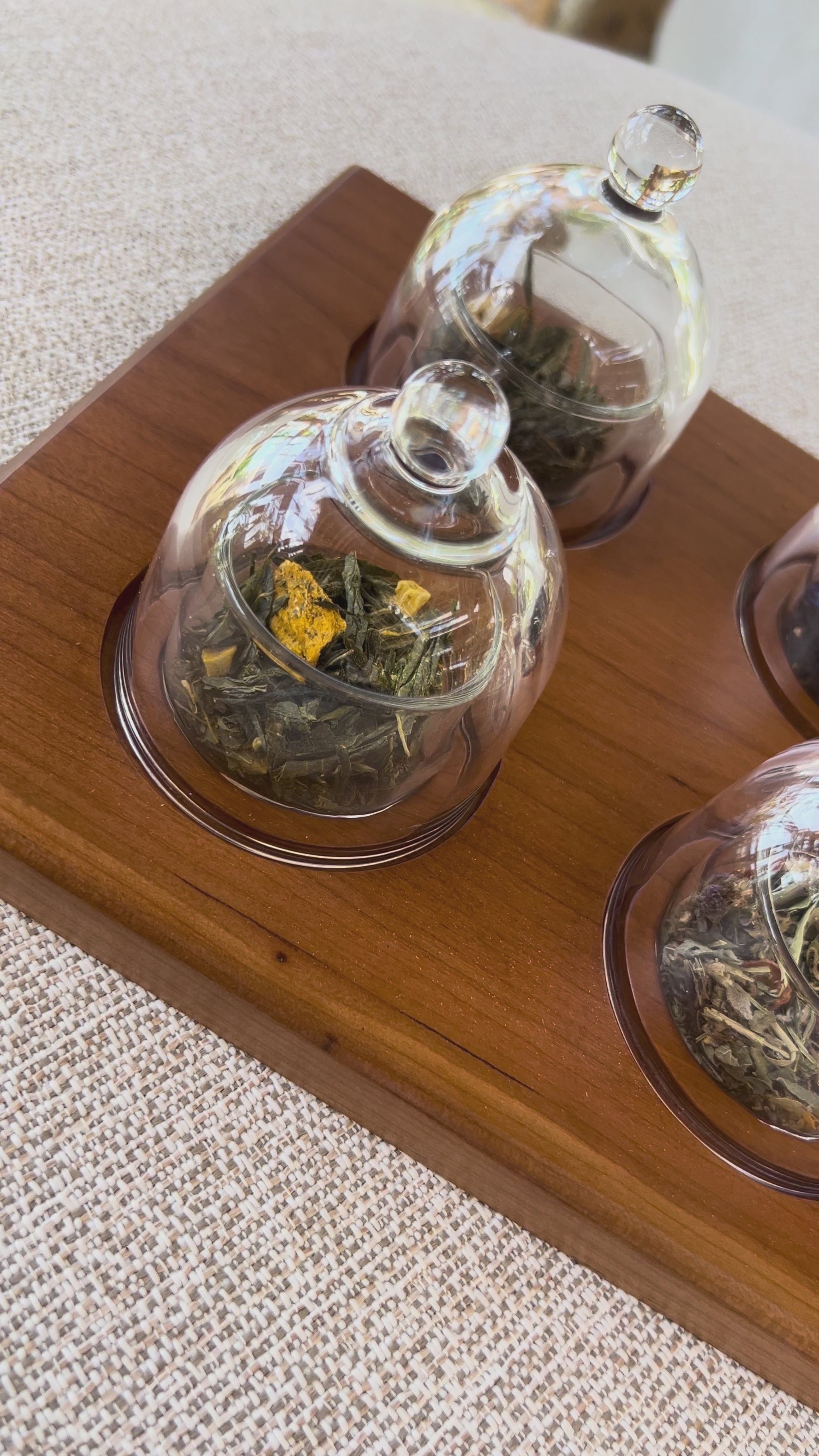 tea tray display